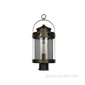 Garden Glass Post Lamp Stylish Outdoor Post Lamp Garden Lighting Supplier